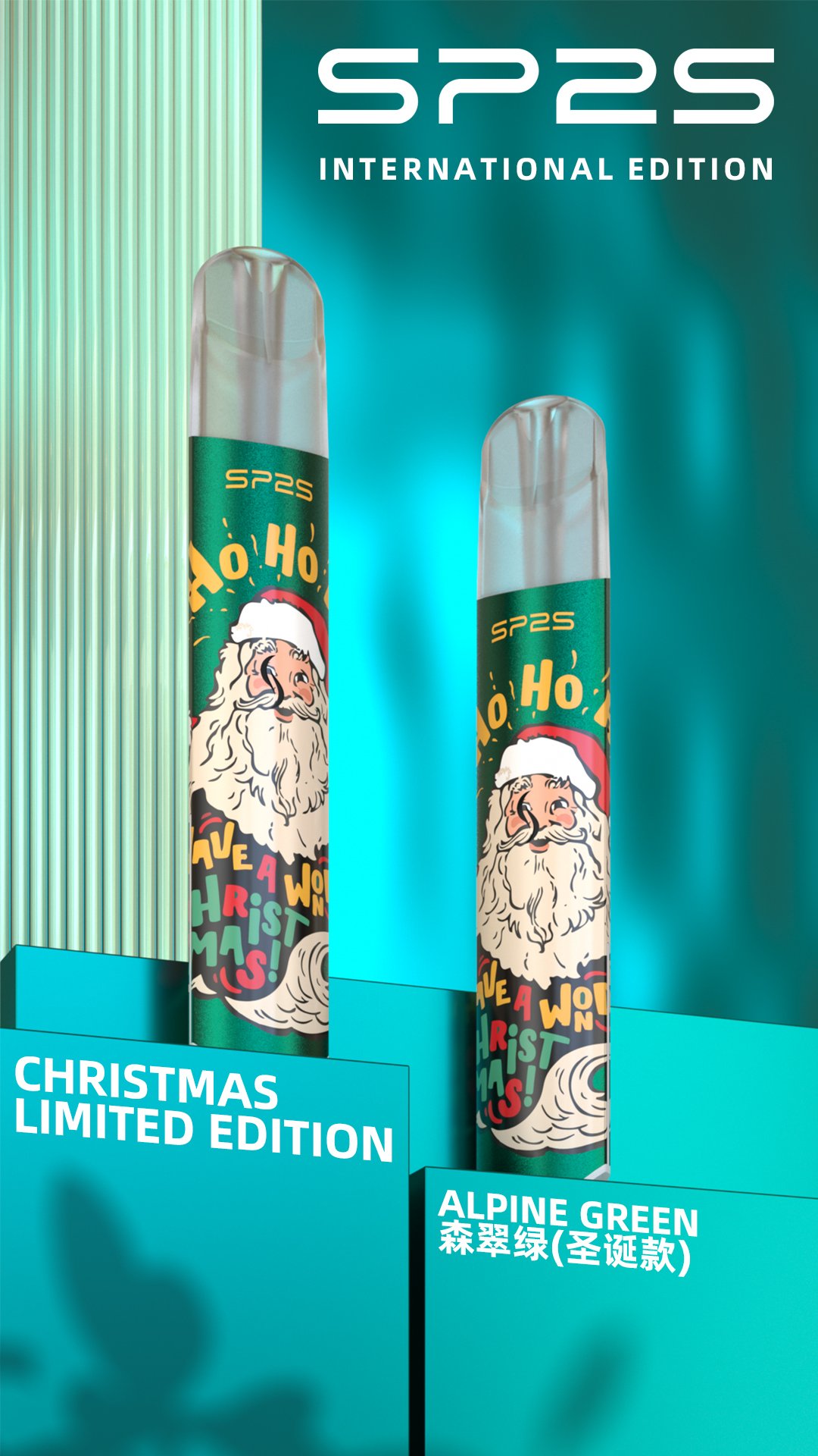 SP2S 一代通用鈦色主機|聖誕限定鹿頭雪花設計,送禮自用兩相宜🎄:圖片 10